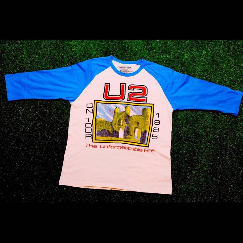 1985 U2 World Tour Baseball Tee